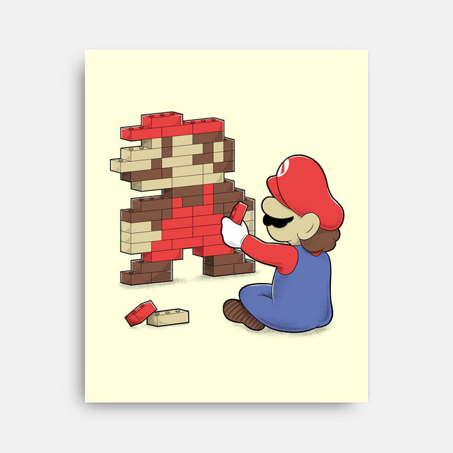 Nostalgic Gamer-None-Stretched-Canvas-Umberto Vicente