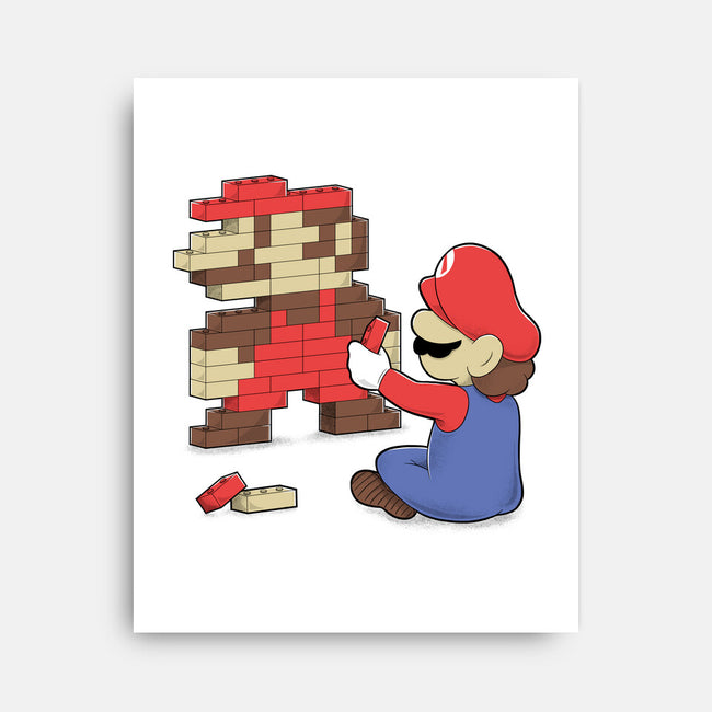 Nostalgic Gamer-None-Stretched-Canvas-Umberto Vicente