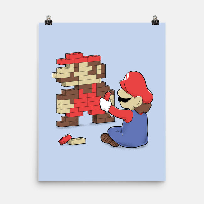 Nostalgic Gamer-None-Matte-Poster-Umberto Vicente