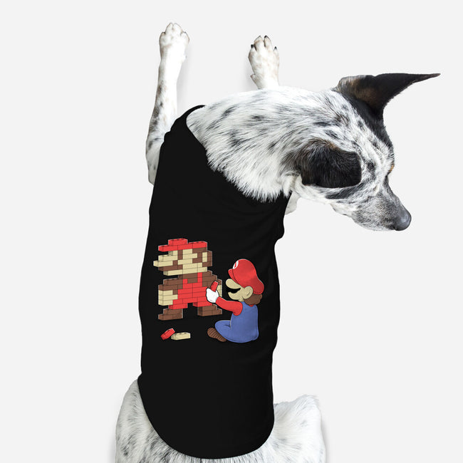 Nostalgic Gamer-Dog-Basic-Pet Tank-Umberto Vicente