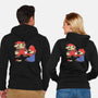 Nostalgic Gamer-Unisex-Zip-Up-Sweatshirt-Umberto Vicente