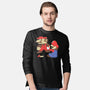 Nostalgic Gamer-Mens-Long Sleeved-Tee-Umberto Vicente