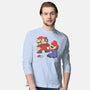 Nostalgic Gamer-Mens-Long Sleeved-Tee-Umberto Vicente