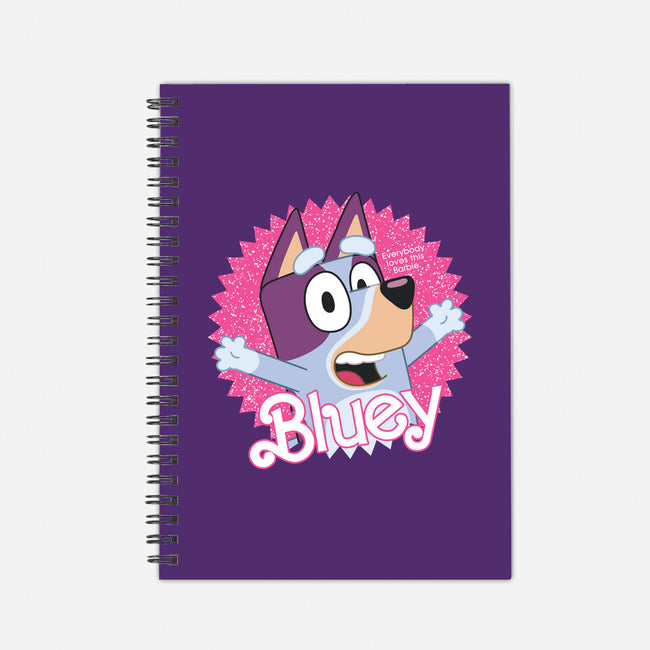 Bluey Barbie-None-Dot Grid-Notebook-danielmorris1993