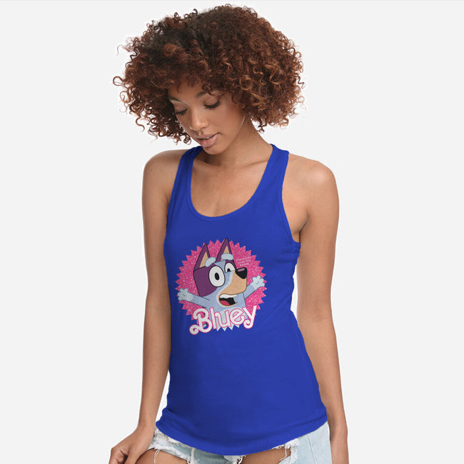 Bluey Barbie-Womens-Racerback-Tank-danielmorris1993