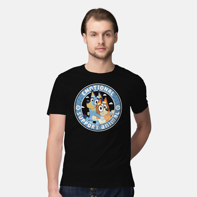 Emotional Support Animals-Mens-Premium-Tee-rocketman_art