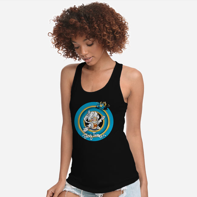 Stay Tunes!-Womens-Racerback-Tank-Vallina84