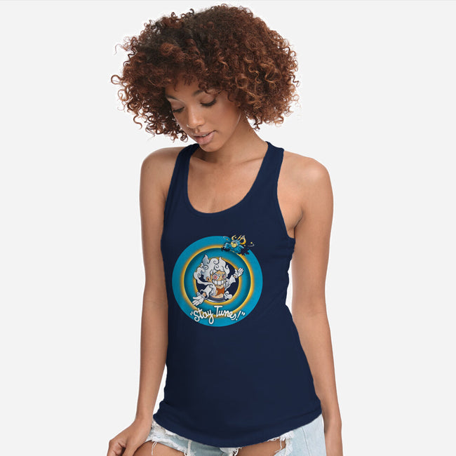 Stay Tunes!-Womens-Racerback-Tank-Vallina84