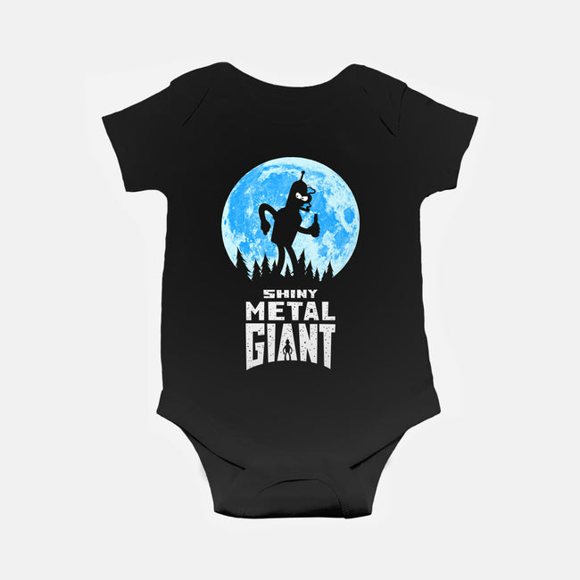 Shiny Metal Giant-Baby-Basic-Onesie-Vitaliy Klimenko