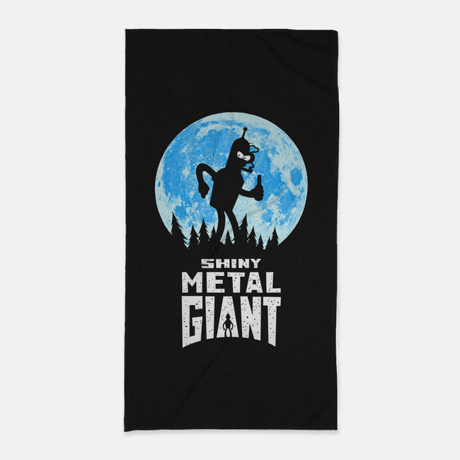 Shiny Metal Giant-None-Beach-Towel-Vitaliy Klimenko