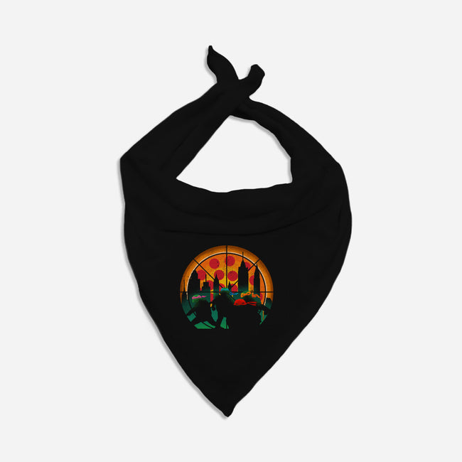 Slices Of City Adventure-Cat-Bandana-Pet Collar-sachpica