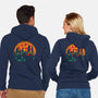 Slices Of City Adventure-Unisex-Zip-Up-Sweatshirt-sachpica