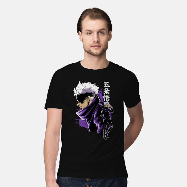 The Master Of The Six Eyes-Mens-Premium-Tee-Diego Oliver