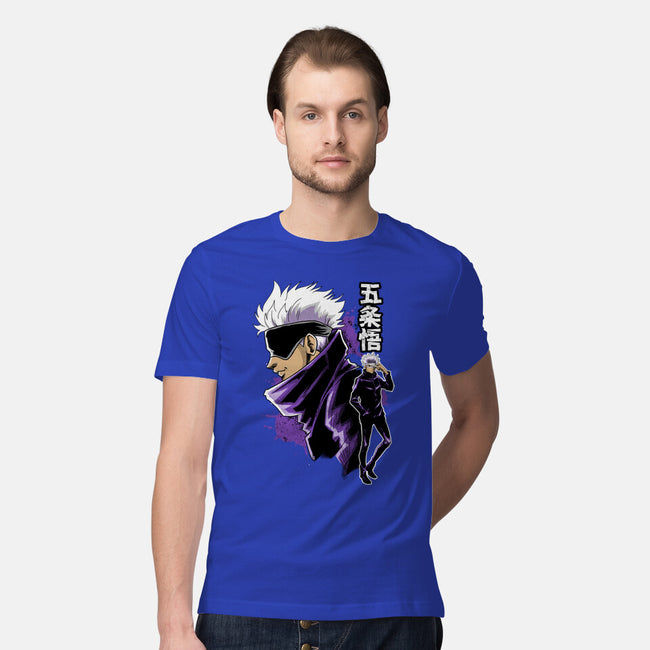 The Master Of The Six Eyes-Mens-Premium-Tee-Diego Oliver