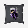 The Master Of The Six Eyes-None-Removable Cover-Throw Pillow-Diego Oliver