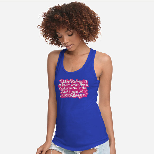 I've Been In A Dream-Womens-Racerback-Tank-yellovvjumpsuit