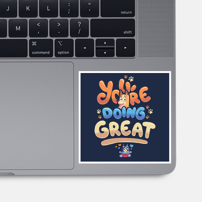 Great Mom-None-Glossy-Sticker-Geekydog