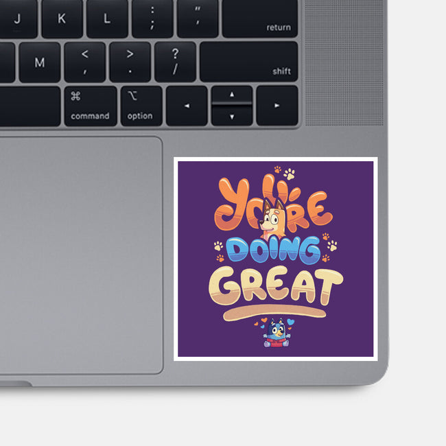 Great Mom-None-Glossy-Sticker-Geekydog