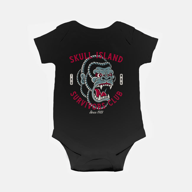 Skull Island Survivors Club-Baby-Basic-Onesie-Nemons