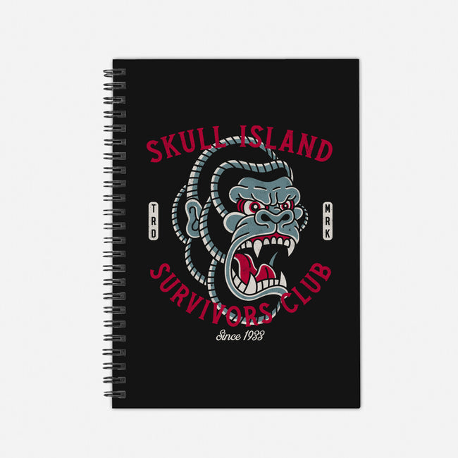 Skull Island Survivors Club-None-Dot Grid-Notebook-Nemons