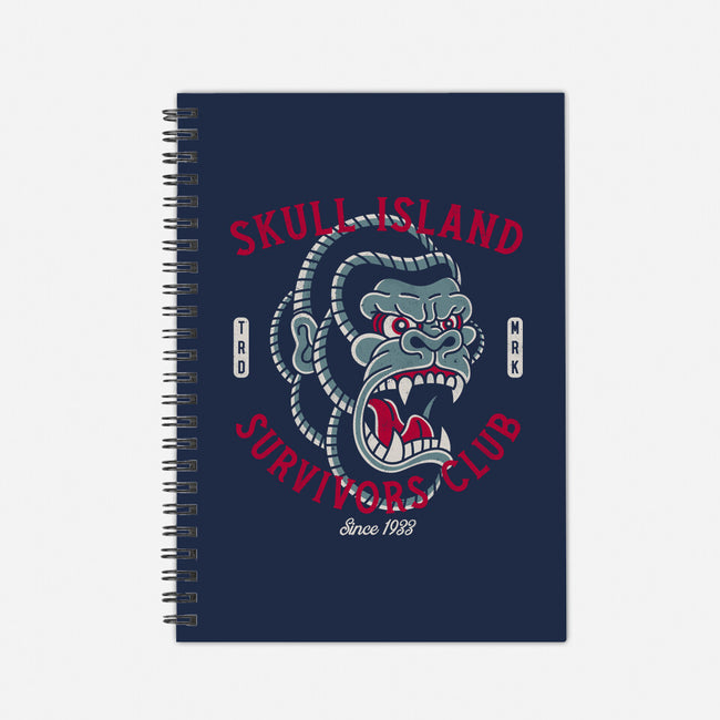 Skull Island Survivors Club-None-Dot Grid-Notebook-Nemons