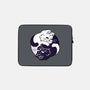 Ying Yang Cat-None-Zippered-Laptop Sleeve-Zaia Bloom