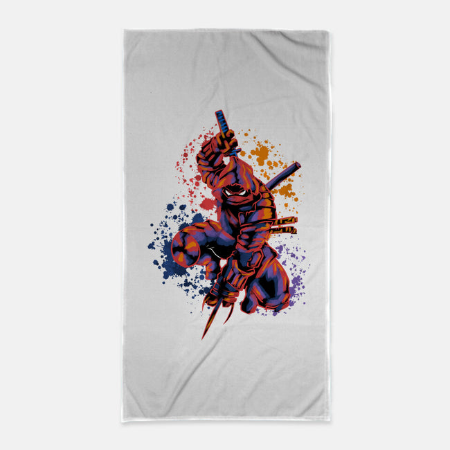 Ronin Color-None-Beach-Towel-nickzzarto