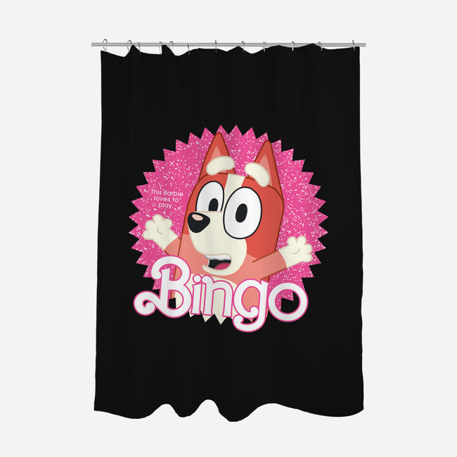 Bingo Barbie-None-Polyester-Shower Curtain-danielmorris1993