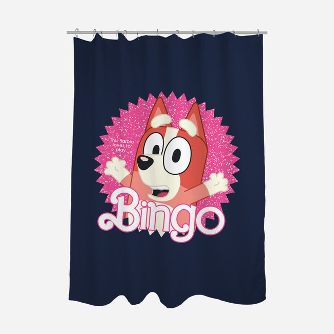 Bingo Barbie-None-Polyester-Shower Curtain-danielmorris1993