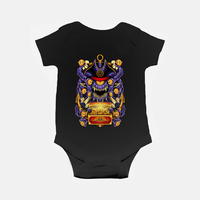 Pirate Beholder-Baby-Basic-Onesie-spoilerinc