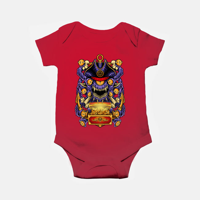 Pirate Beholder-Baby-Basic-Onesie-spoilerinc