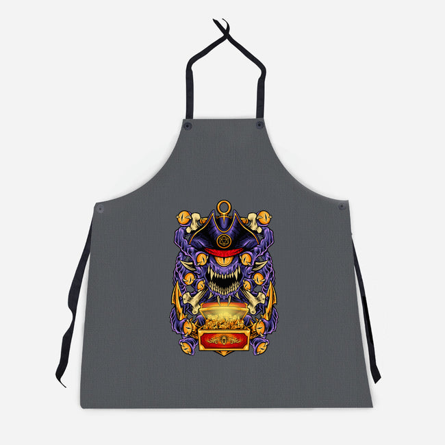 Pirate Beholder-Unisex-Kitchen-Apron-spoilerinc