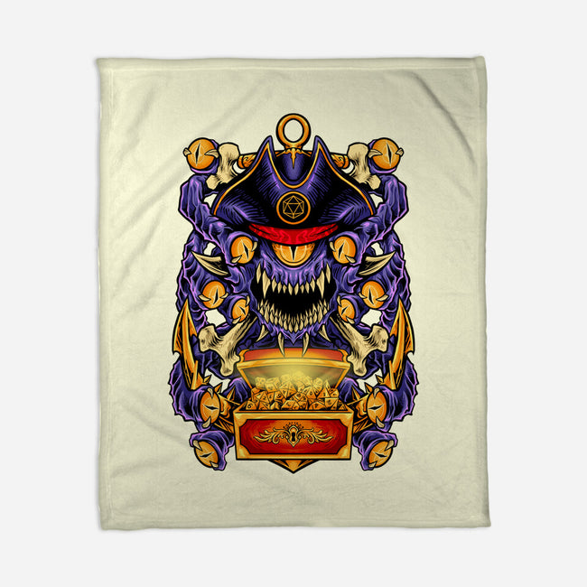 Pirate Beholder-None-Fleece-Blanket-spoilerinc