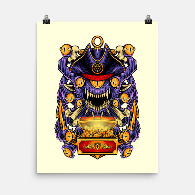 Pirate Beholder-None-Matte-Poster-spoilerinc