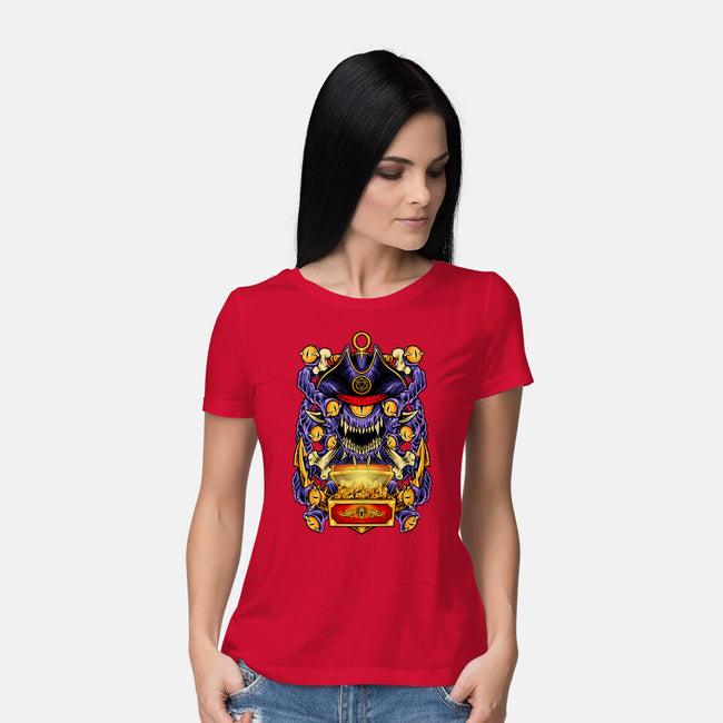 Pirate Beholder-Womens-Basic-Tee-spoilerinc