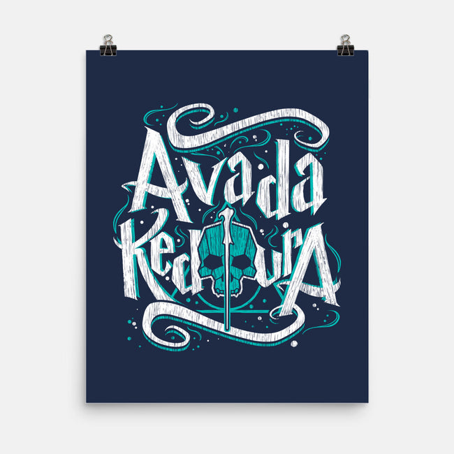 Avada Kedavra-None-Matte-Poster-Getsousa!