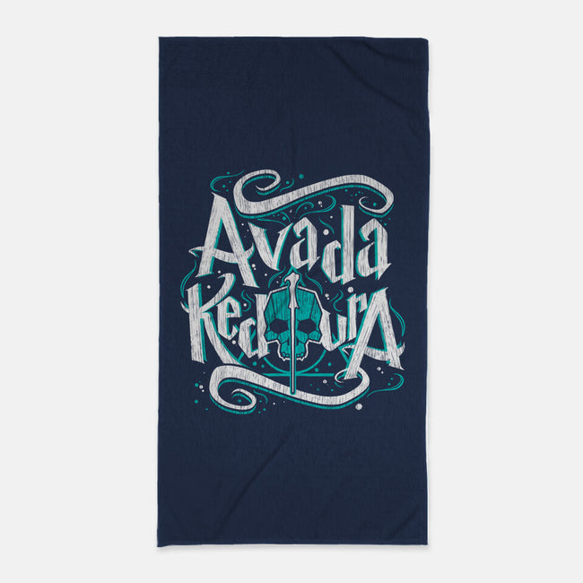 Avada Kedavra-None-Beach-Towel-Getsousa!