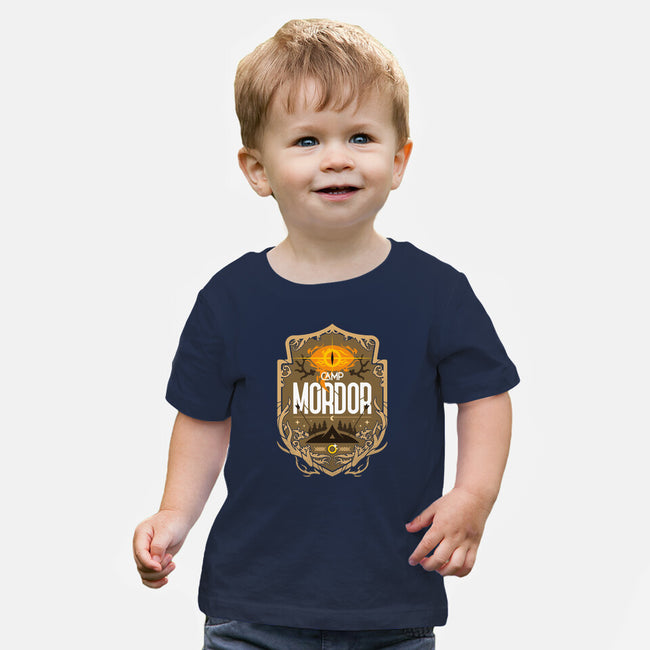 Camp Mordor-Baby-Basic-Tee-BadBox