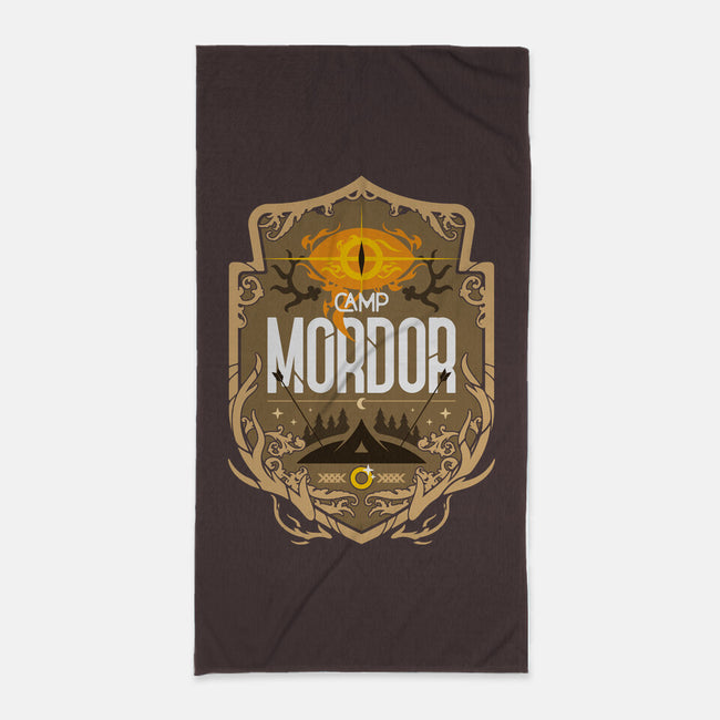 Camp Mordor-None-Beach-Towel-BadBox