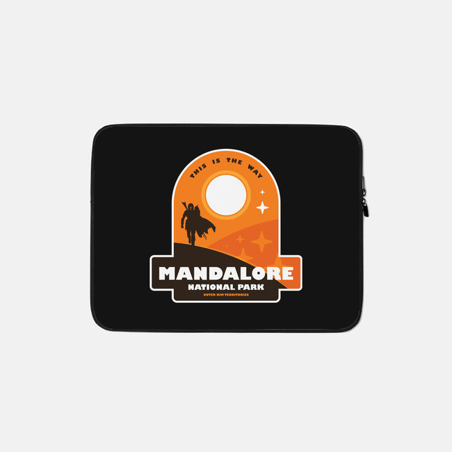 Mandalore National Park-None-Zippered-Laptop Sleeve-BadBox