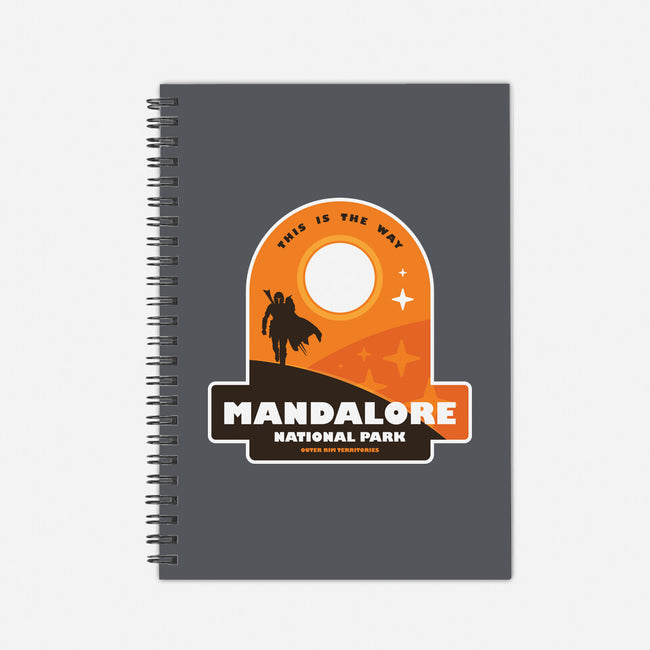 Mandalore National Park-None-Dot Grid-Notebook-BadBox