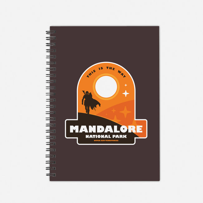 Mandalore National Park-None-Dot Grid-Notebook-BadBox