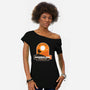 Mandalore National Park-Womens-Off Shoulder-Tee-BadBox