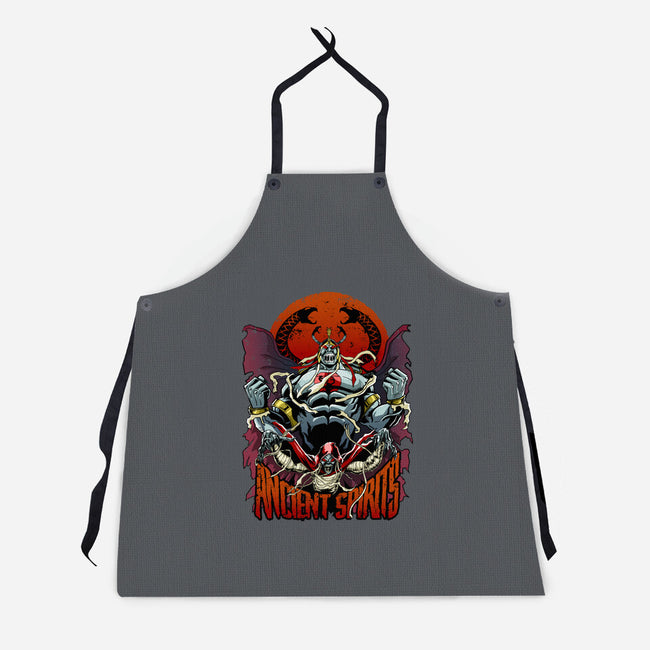 Ancient Spirits-Unisex-Kitchen-Apron-Diego Oliver