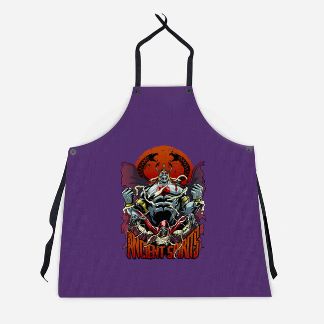 Ancient Spirits-Unisex-Kitchen-Apron-Diego Oliver