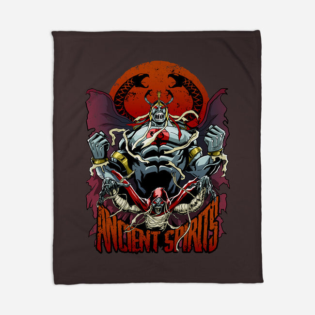 Ancient Spirits-None-Fleece-Blanket-Diego Oliver