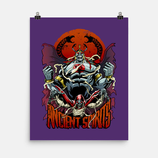 Ancient Spirits-None-Matte-Poster-Diego Oliver