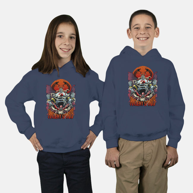 Ancient Spirits-Youth-Pullover-Sweatshirt-Diego Oliver