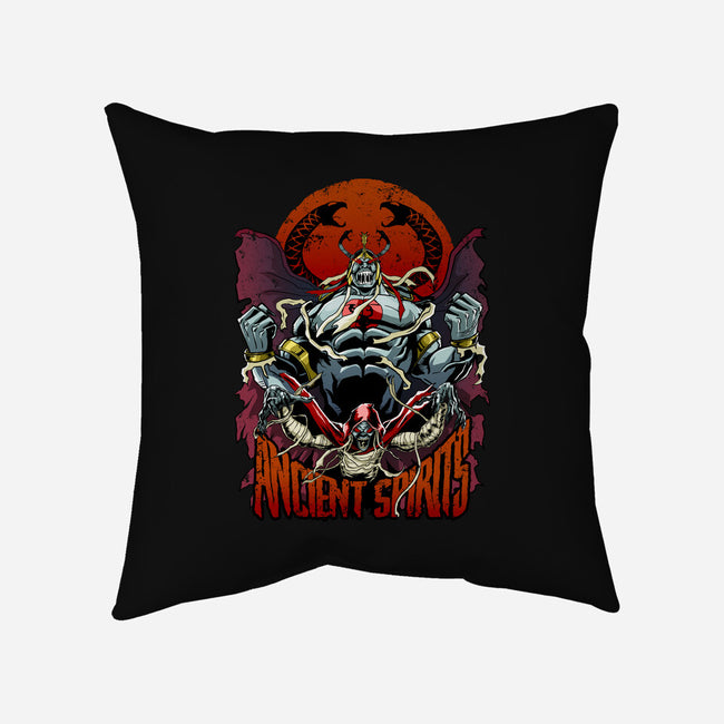 Ancient Spirits-None-Removable Cover-Throw Pillow-Diego Oliver