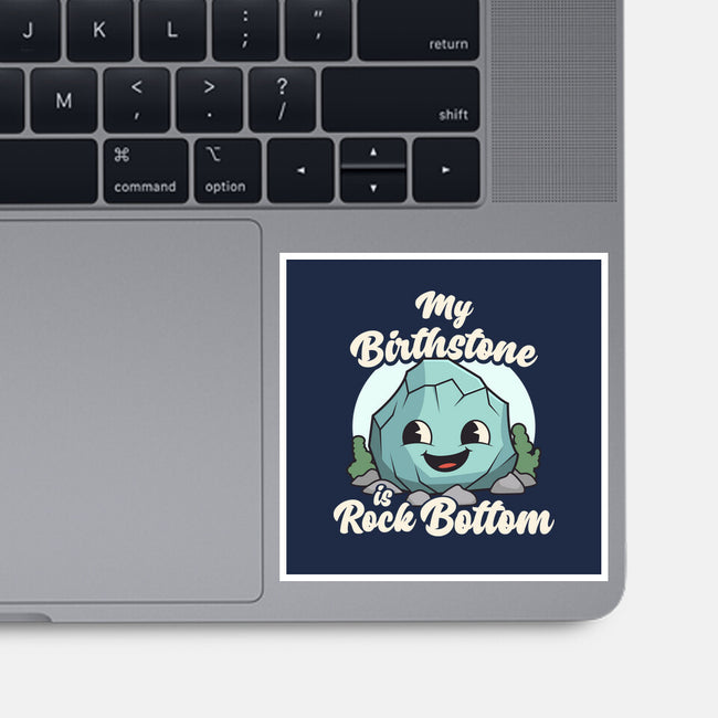 Rock Bottom-None-Glossy-Sticker-RoboMega